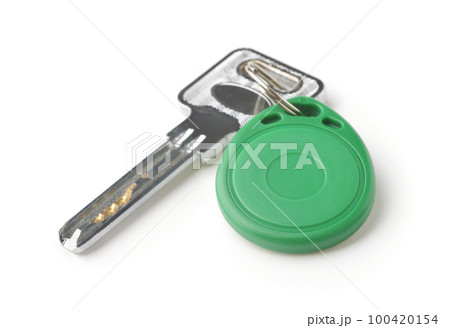 Key with rfid  key fob 100420154