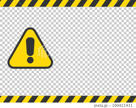 警告、警示框素材 警告、警示框素材 100421431