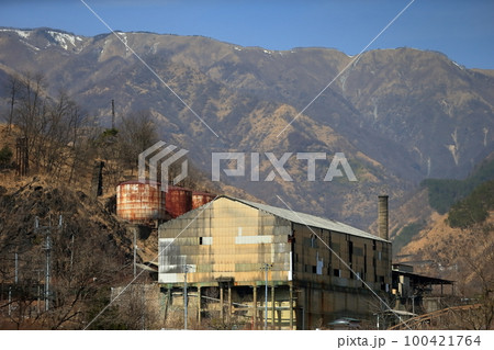 足尾精錬所跡の風景 100421764