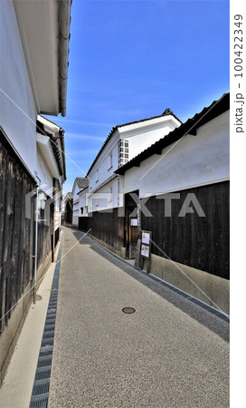 倉敷美観地区・路地裏の風景(岡山県倉敷市) 倉敷美観地区・路地裏の風景(岡山県倉敷市) 100422349