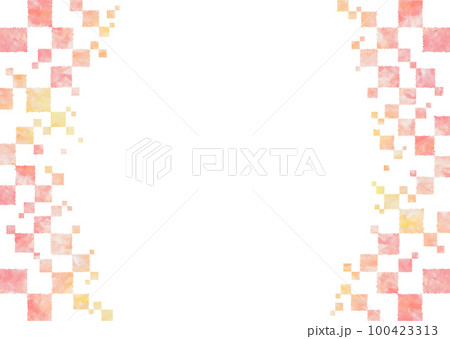背景素材 水彩 水彩タッチ オレンジ系 背景素材 水彩 水彩タッチ オレンジ系 100423313