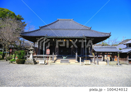 【三重県】晴天の関地蔵院（東海道　関宿） 100424012