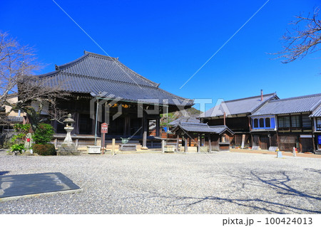 【三重県】晴天の関地蔵院(東海道 関宿) 【三重県】晴天の関地蔵院(東海道 関宿) 100424013
