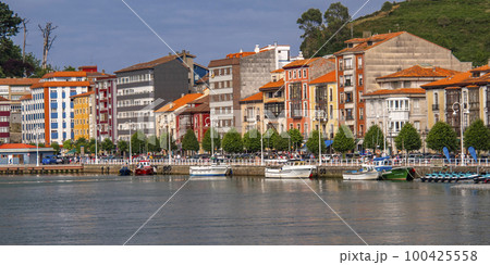 Fishing Port, City View, Ribadesella, Asturias, Spain Fishing Port, City View, Ribadesella, Asturias, Spain 100425558