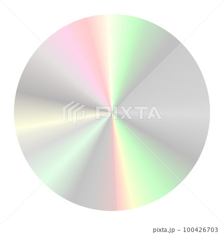 Rainbow texture of CD or DVD disc. Iridescentのイラスト素材