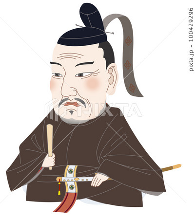 徳川家治 肖像画 デフォルメ 徳川家治 肖像画 デフォルメ 100429296