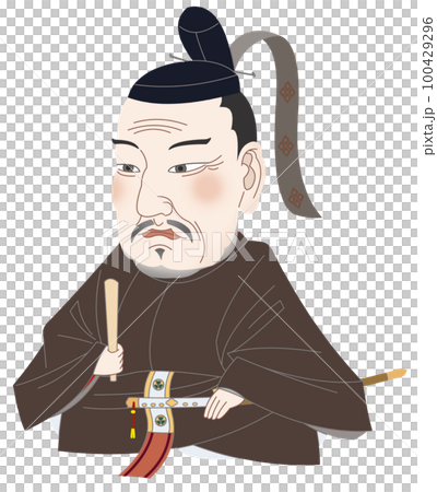 徳川家治 肖像画 デフォルメ 徳川家治 肖像画 デフォルメ 100429296