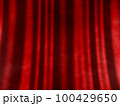 赤いステージカーテンの背景イラスト（4：3） 100429650