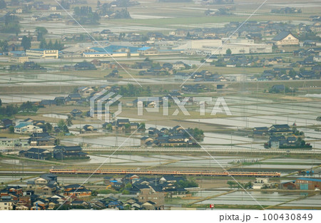 北陸本線　石動ー福岡　JR西日本　485系　Y31＋Y33編成（金沢）　しらさぎ 100430849