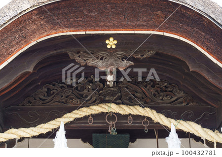 道明寺天満宮 拝殿 千鳥破風 唐破風(大阪府藤井寺市) 道明寺天満宮 拝殿 千鳥破風 唐破風(大阪府藤井寺市) 100432781