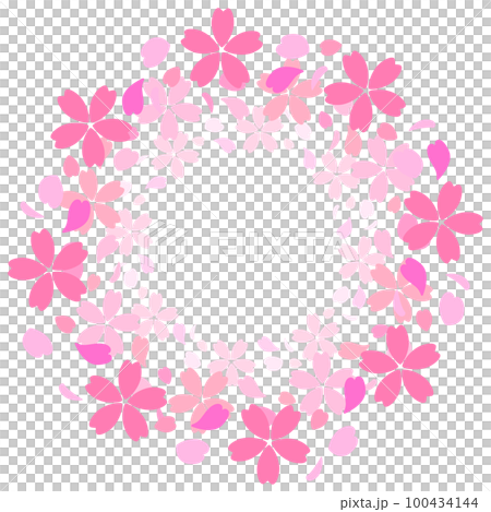 Cherry tree circle 100434144