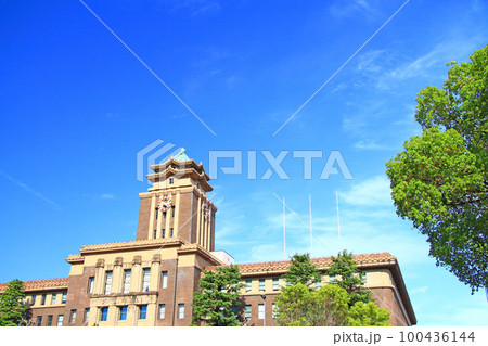 名古屋市、名古屋市役所本庁舎の風景 名古屋市、名古屋市役所本庁舎の風景 100436144