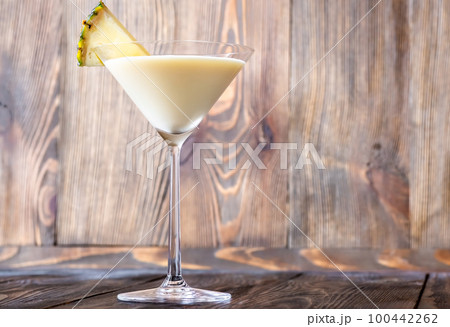 Pineapple Lassi cocktail Pineapple Lassi cocktail 100442262