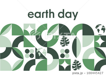 Happy Earth Day. April 22. Holiday concept. Template for background, banner, card, poster with text Happy Earth Day. April 22. Holiday concept. Template for background, banner, card, poster with text 100445427
