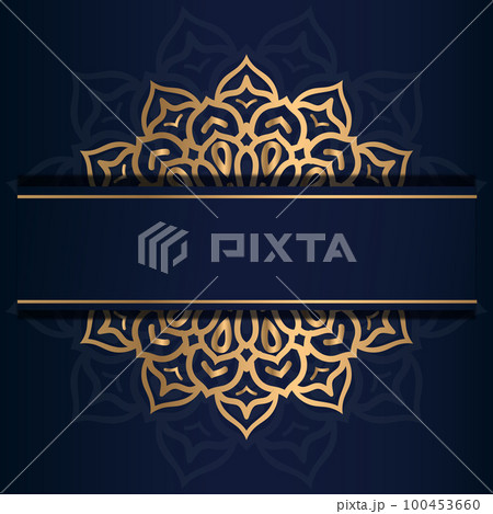 Luxury Ornamental Mandala, Floral Mandala Design, Illustration Background Template 100453660