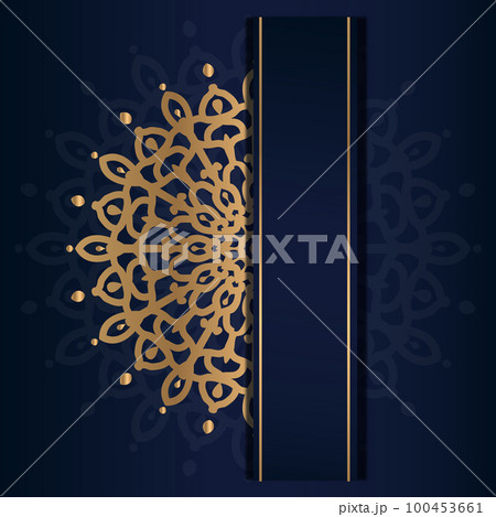 Luxury Ornamental Mandala, Floral Mandala Design, Illustration Background Template 100453661
