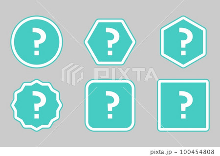 Question mark, FAQ sign, Help symbol, vector mark symbols light blue style. Question mark Icon Set. Question mark, FAQ sign, Help symbol, vector mark symbols light blue style. Question mark Icon Set. 100454808