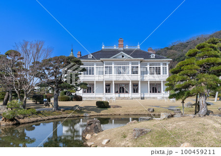 《鳥取県》仁風閣・宝隆院庭園 100459211