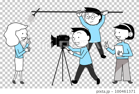 Cameraman, director, voice staff and reporter for TV location and relay Cameraman, director, voice staff and reporter for TV location and relay 100461371