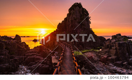 鉾島（夕景） 100463794