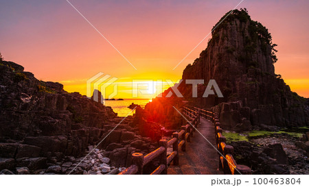 鉾島（夕景） 100463804