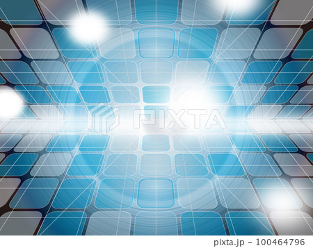 近未来的デジタル背景 100464796