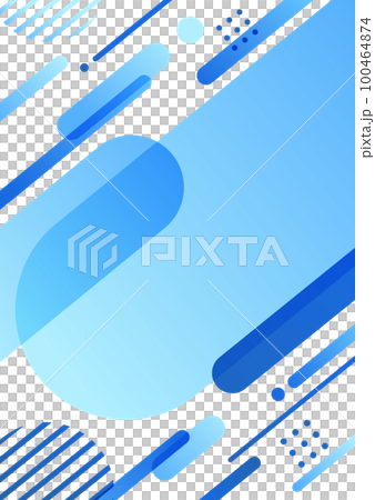 Diagonal flowing geometric pattern background material 100464874