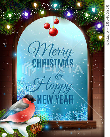 Christmas Frame Background 100465850