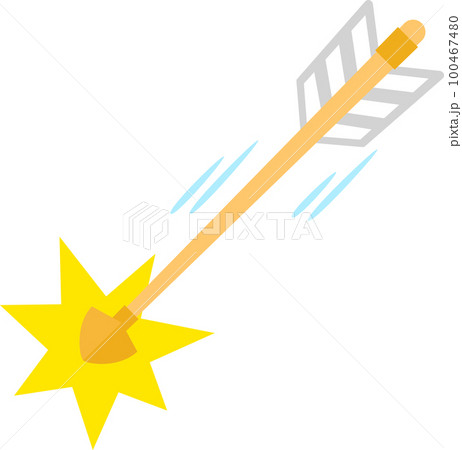 ヒットする矢 100467480