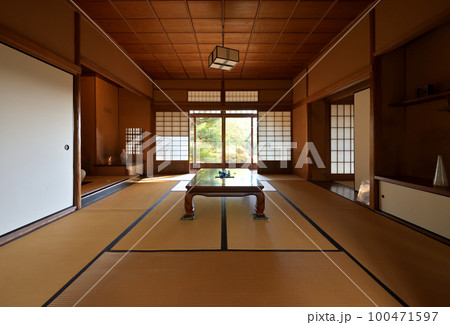 舞子公園内 旧木下家住宅内部 和室(兵庫県神戸市垂水区東舞子町) 舞子公園内 旧木下家住宅内部 和室(兵庫県神戸市垂水区東舞子町) 100471597