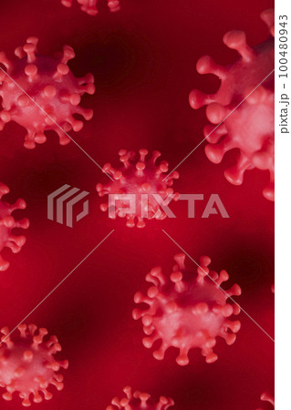 Virus close up, coronavirus concept Virus close up, coronavirus concept 100480943