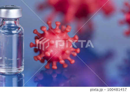 Virus close up, SARS, coronavirus pandemic background Virus close up, SARS, coronavirus pandemic background 100481457
