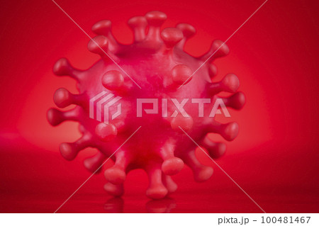 Virus cells in infected, Pandemic medical health Virus cells in infected, Pandemic medical health 100481467
