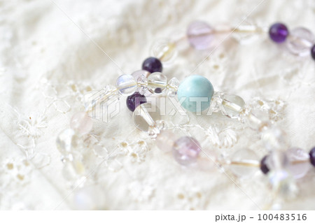 ラリマーとアメジスト ラリマーとアメジスト 100483516