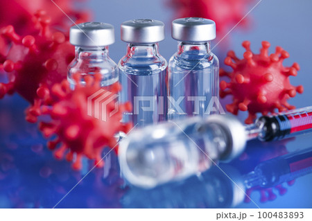 Pandemic medical health risk concept, corona virus Pandemic medical health risk concept, corona virus 100483893