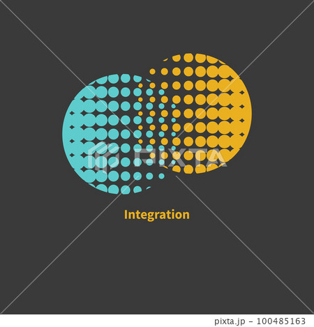 Integration, interaction signのイラスト素材 [100485163] - PIXTA