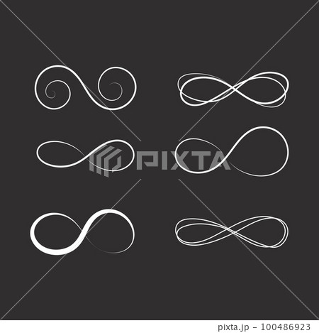 Infinity sign, symbol, logo 100486923