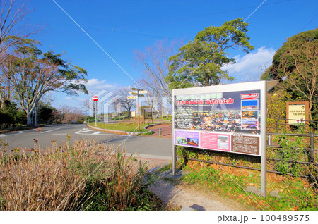 北九州市若松区にあるアジサイ名所の高塔山公園 北九州市若松区にあるアジサイ名所の高塔山公園 100489575