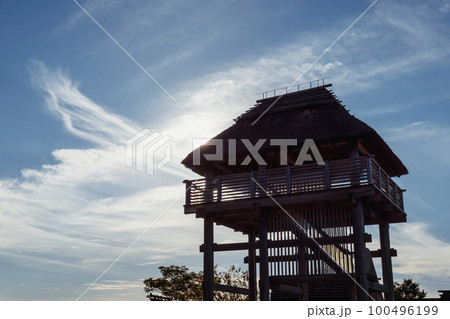 佐賀 吉野ヶ里遺跡 南内郭の物見櫓 100496199