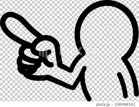Finger pointing Finger pointing 100496561