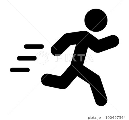 走る人 100497544