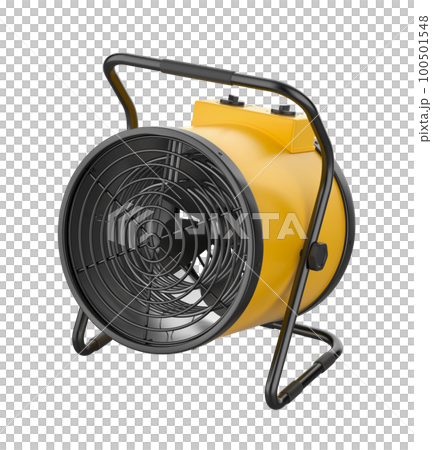 Yellow electric fan heater Yellow electric fan heater 100501548