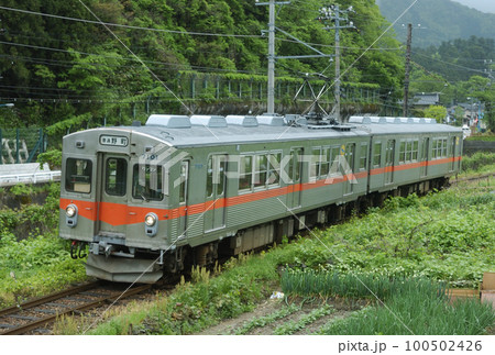 北陸鉄道　石川線　鶴来ー東鶴来　7000系　クハ7112 100502426
