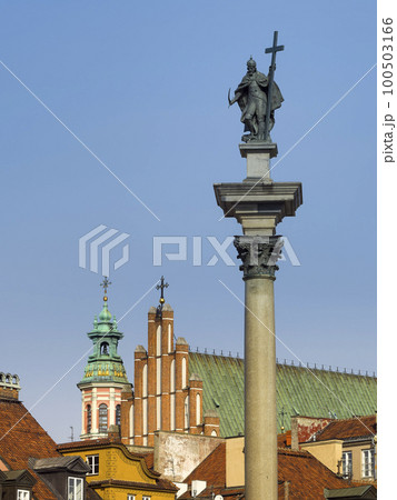 ワルシャワ歴史地区・ジグムントの柱 / Warsaw, Poland 100503166