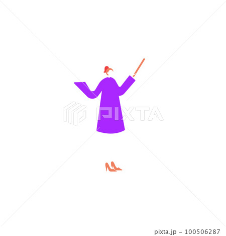 Businesswoman Pointing At Blank Placard While Making Crucial Announcement. Woman Showing Board With New Ideas And Strategies For Business Marketing. Businesswoman Pointing At Blank Placard While Making Crucial Announcement. Woman Showing Board With New Ideas And Strategies For Business Marketing. 100506287