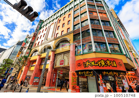 東京 豊島区東池袋 サンシャイン60通りの都市風景 東京 豊島区東池袋 サンシャイン60通りの都市風景 100510748