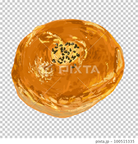 Analog illustration style anpan Analog illustration style anpan 100515335