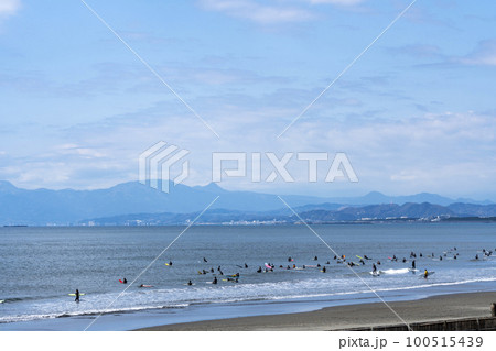 神奈川 湘南海岸の風景 神奈川 湘南海岸の風景 100515439