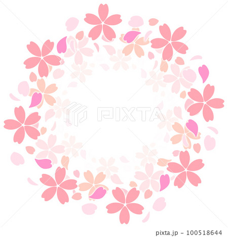 桜の花輪 100518644