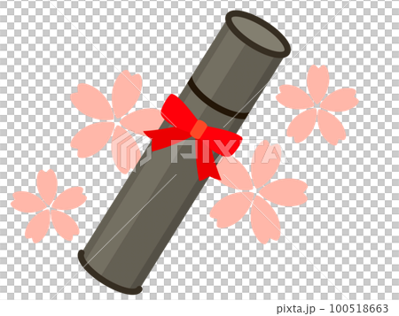卒業関連のイラスト 卒業関連のイラスト 100518663